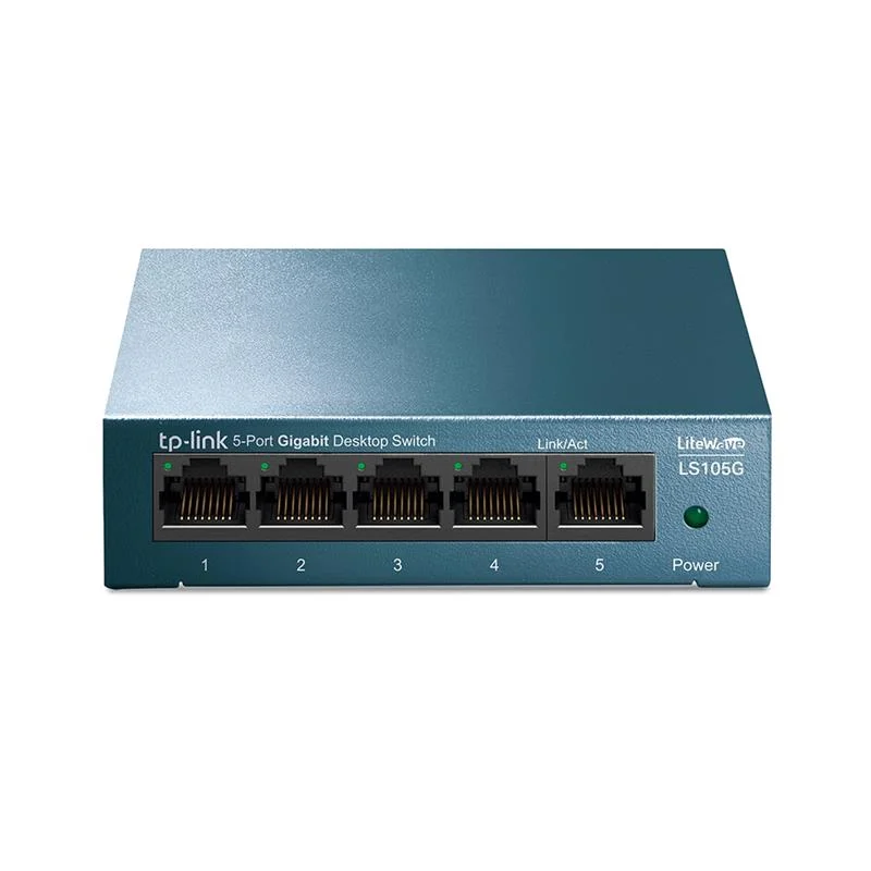 LS105G 5 Port Gıgabıt Metal Kasa Swıtch görsel 2
