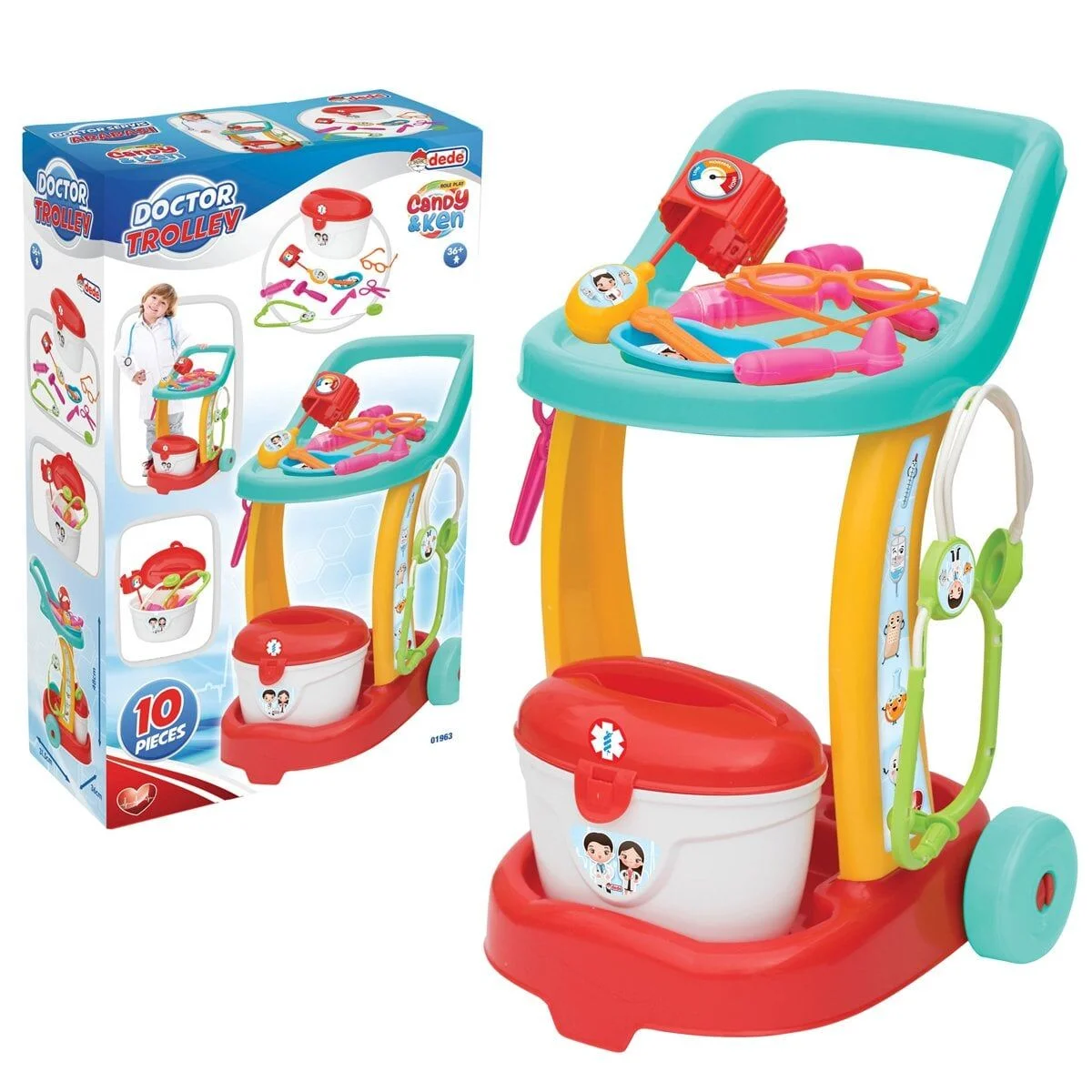 01963 Candy Doktor Servis Arabası,Dede