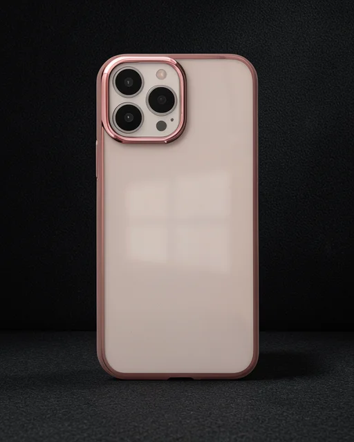 Apple İphone 14 Pro Max Kılıf Element Silikon - Pembe