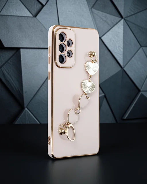 Samsung Galaxy A33 5g Kılıf Esila Silikon - Pudra