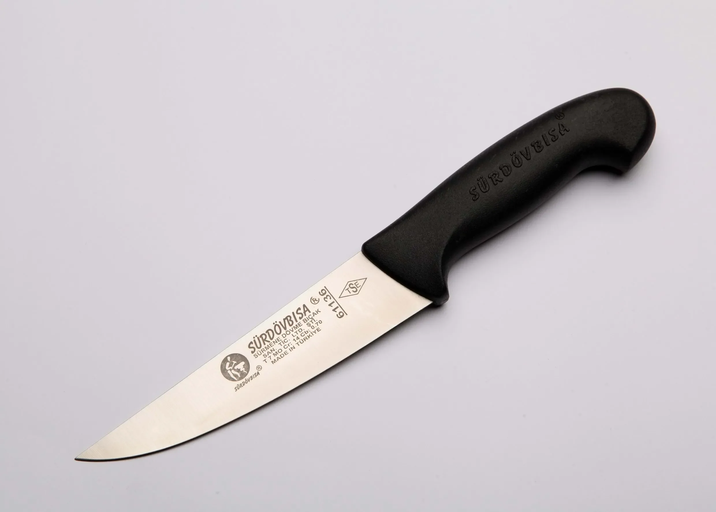 Sürmene 61036 Kasap Kurban Sıyırma Bıçağı 15 cm, Plastik Sap