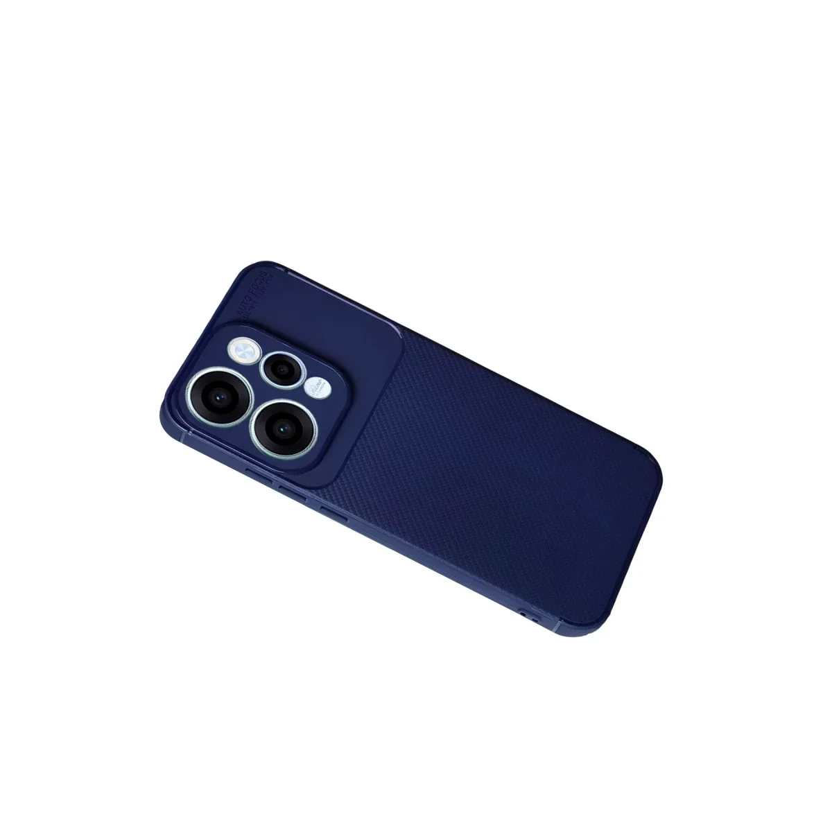 Oppo Reno 15 Auto Focus Karbon Kapak - Lacivert görsel 2
