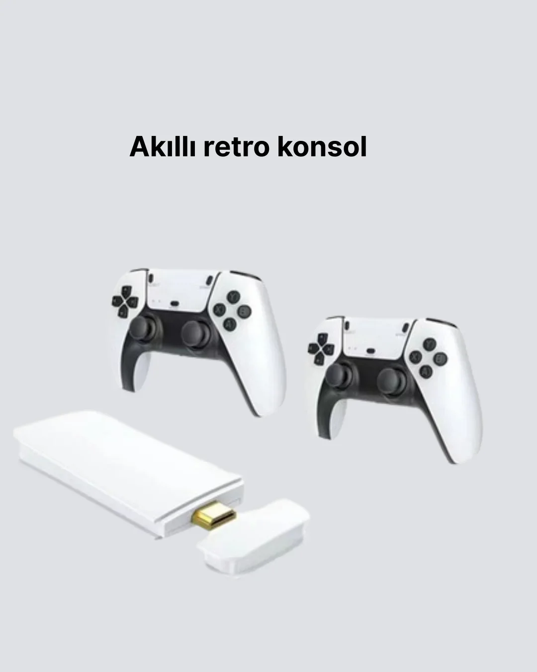 3D ve 4K Görüntü Kaliteli Çok Oyunculu Retro Oyun Konsolu görsel 5