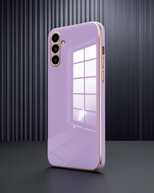 Samsung Galaxy M15 Kılıf Volet Silikon - Mor