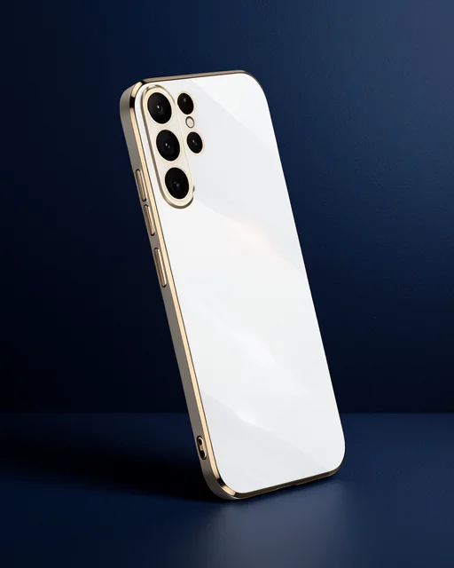Samsung Galaxy S25 Ultra Kılıf Volet Silikon - Beyaz