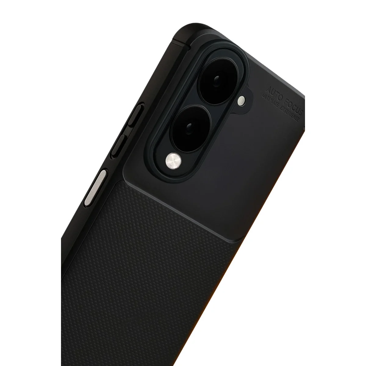 Vivo Y29s Auto Focus Karbon Kapak - Siyah görsel 4