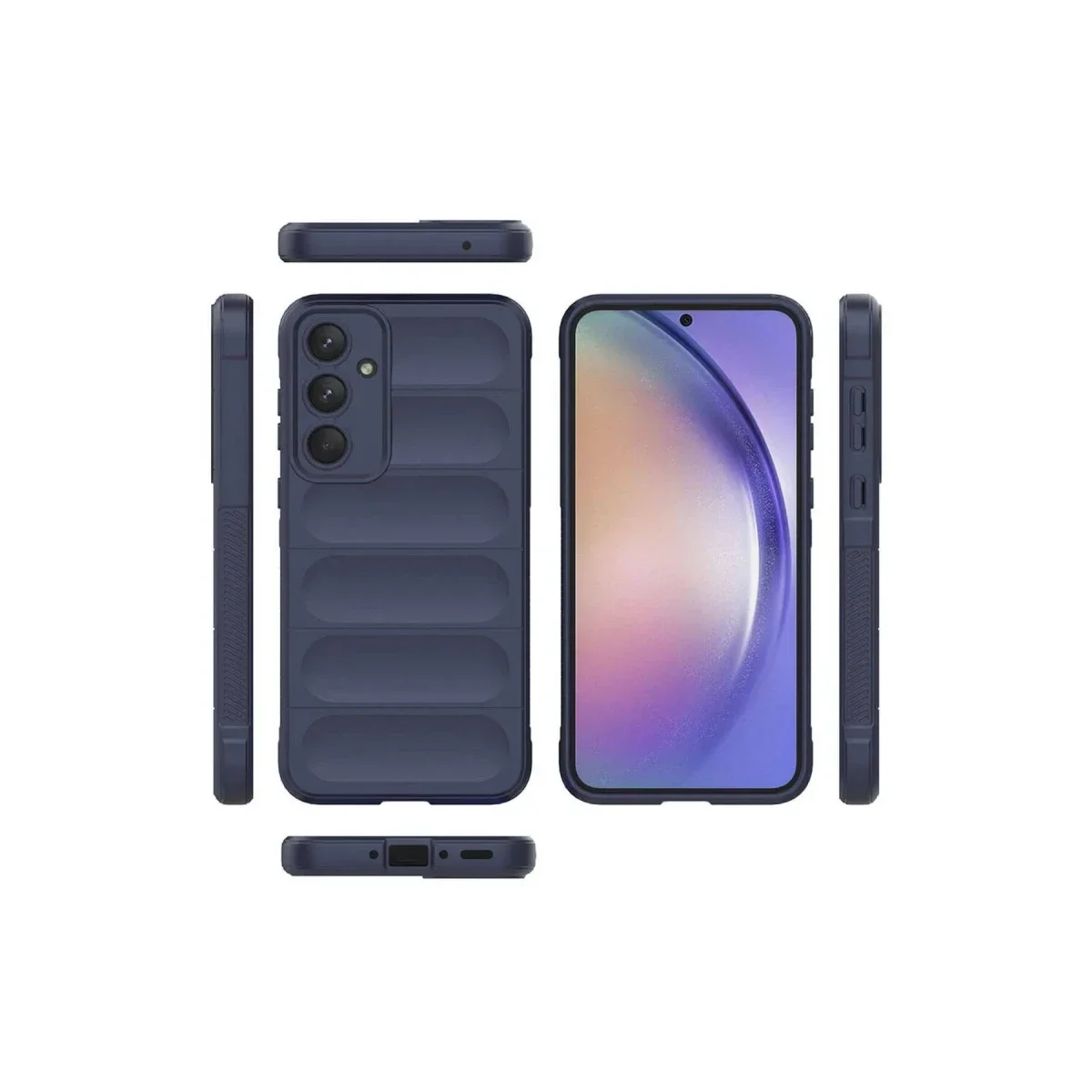 Samsung Galaxy A26 Kılıf Optimum Silikon - Lacivert görsel 4