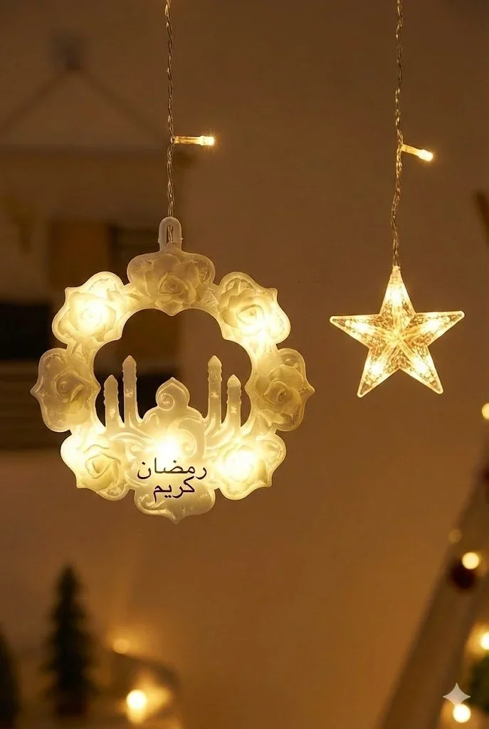 Ramazan Perde LED Işık 3 Metre görsel 2
