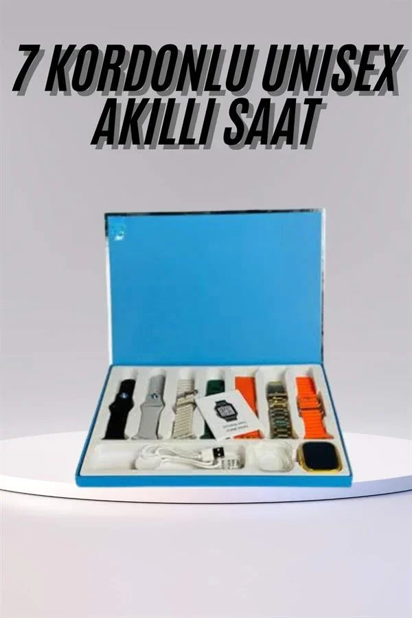 Akıllı Saat Uni Akıllı Saat Çoklu Kordon Seçeneği Çelik Kordon Plastik Kordon Yeni Nesil görsel 2