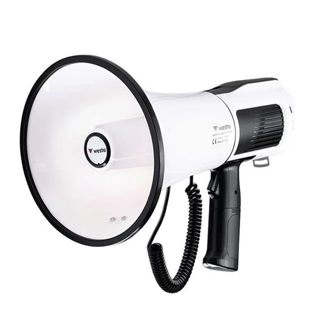 Westa WM-90UBT USB-SD-AUX-MP3-Bluetooth Şarjlı krofonlu 100 Watt Megafon görsel 4