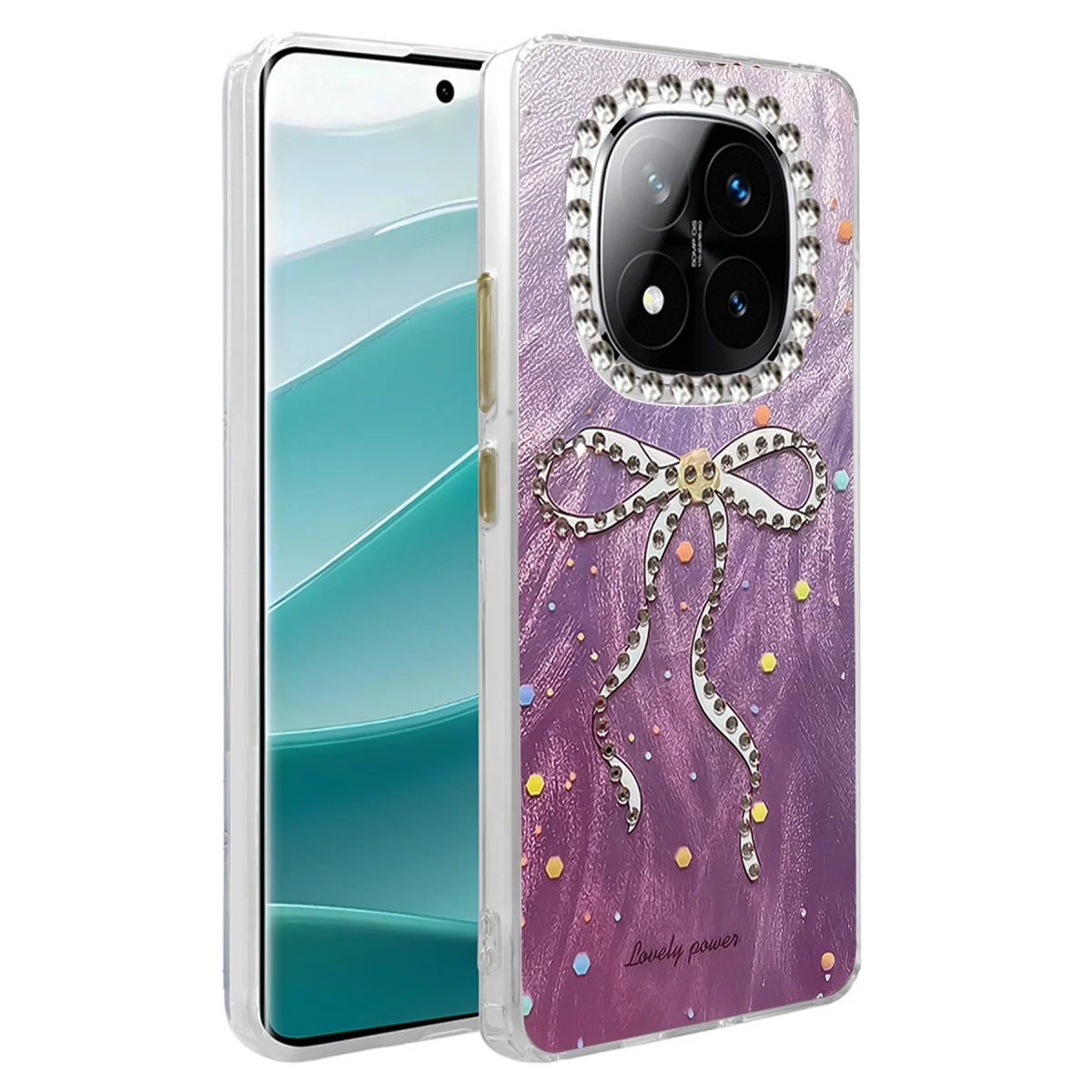 Xiao Red Note 14 Pro 4g Kılıf Blade Aynalı Desenli Kapak - Desen 1