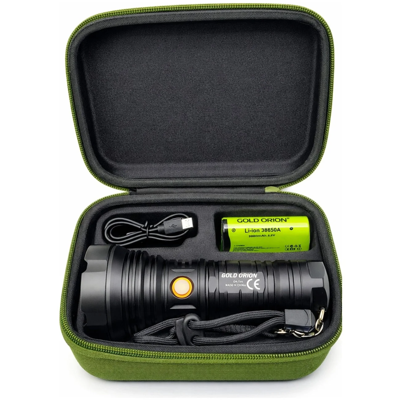 Gold Orion Or-t40 100w 5000 Lümen Led Şarjlı El Feneri görsel 3