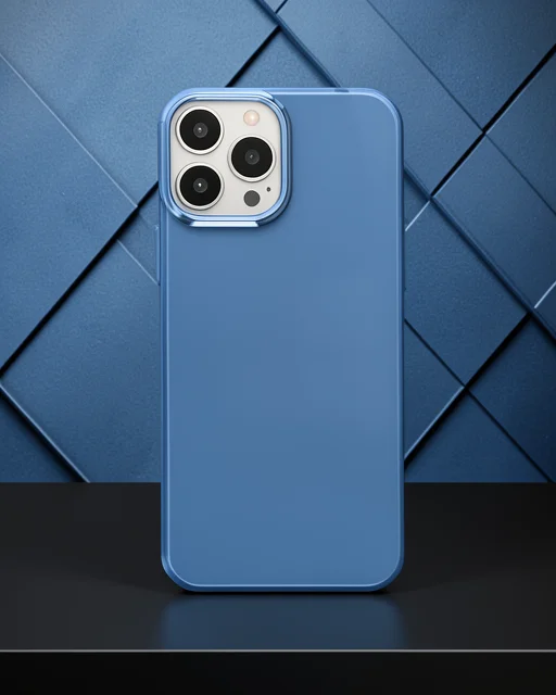 Apple İphone 14 Pro Kılıf Element Silikon - Sky Blue
