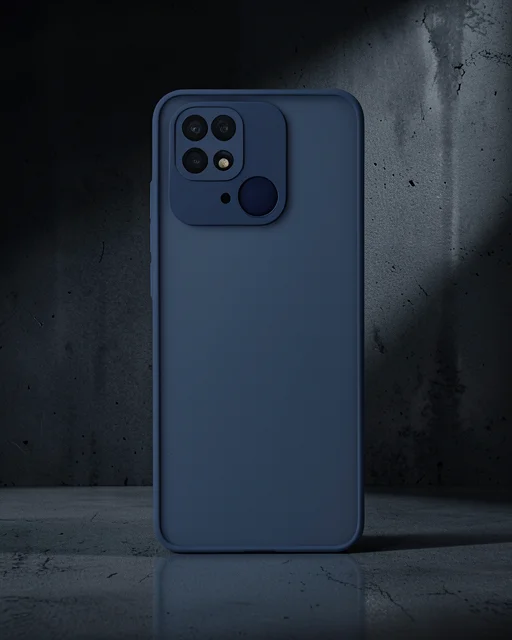 Xiaomi Redmi 10c Kılıf Montreal Silikon Kapak - Lacivert