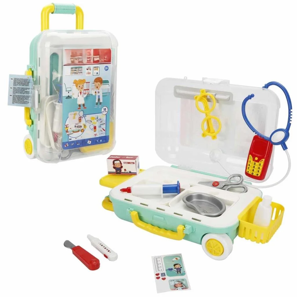 S00004676 Doktor Set Çekçekli Bavul 18 Prç görsel 2