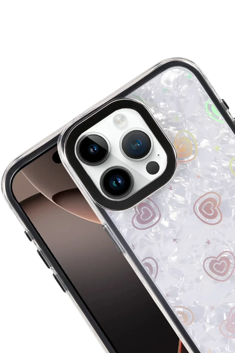 Apple iPhone 14 Pro Max Lu Desenli Kapak - Siyah görsel 2
