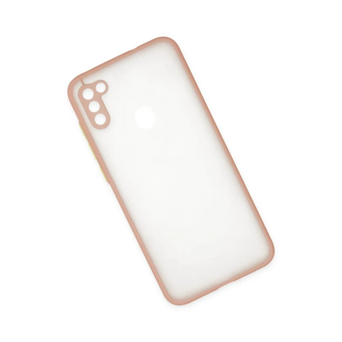 Samsung Galaxy A11 Kılıf Montreal Silikon Kapak - Pembe görsel 2