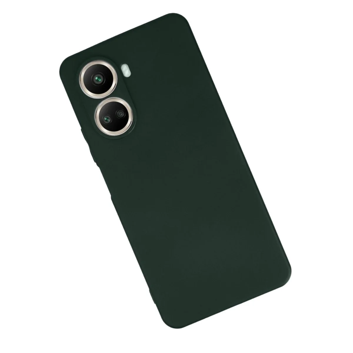 Huawei Nova 10 Se Kılıf First Silikon - Koyu Yeşil görsel 3