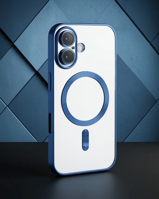 Apple İphone 16 Kılıf Kross Magneticsafe Kapak - Mavi