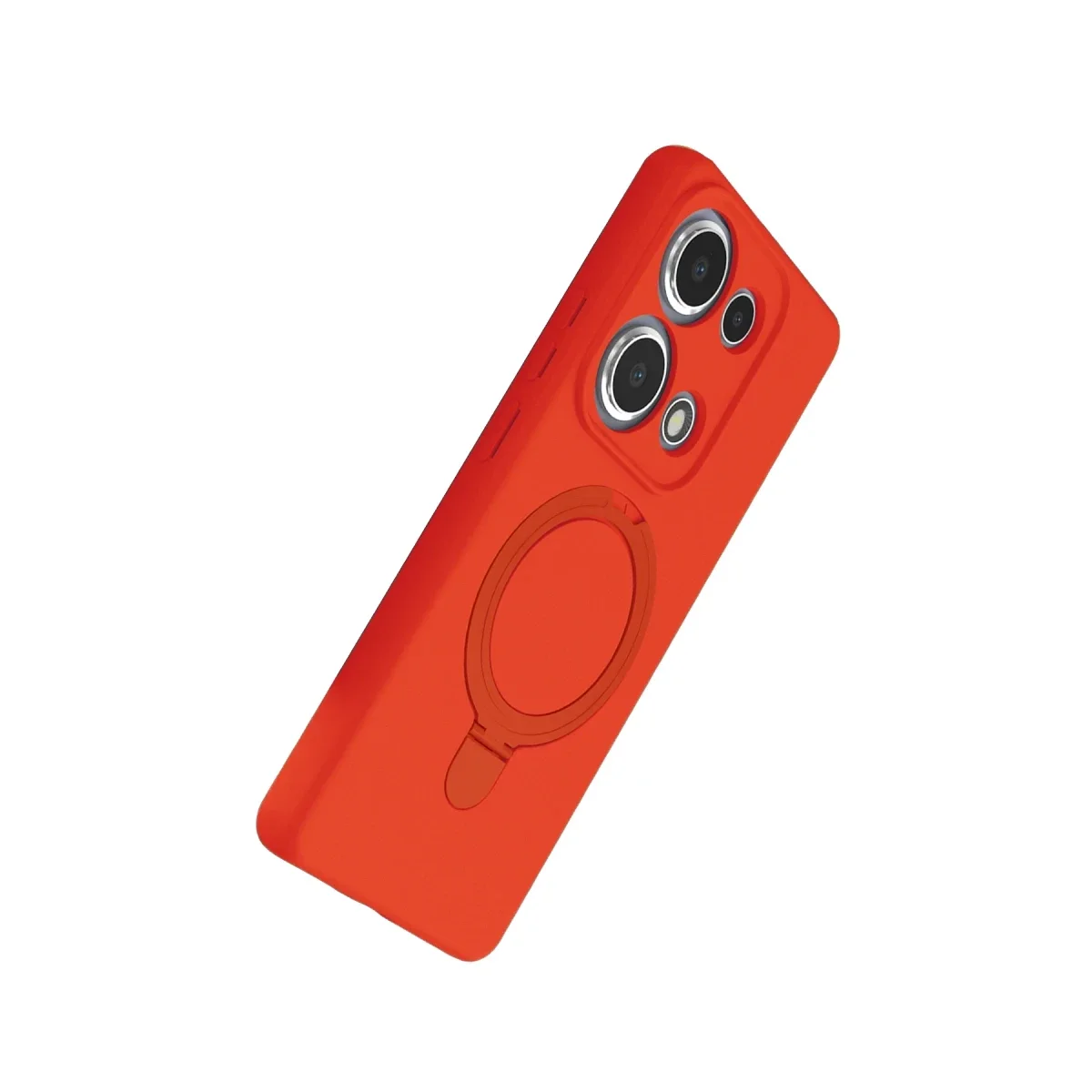 Xiaomi Redmi Note 13 Pro 4G Regal Magsafe Standlı Kapak - Turuncu görsel 4
