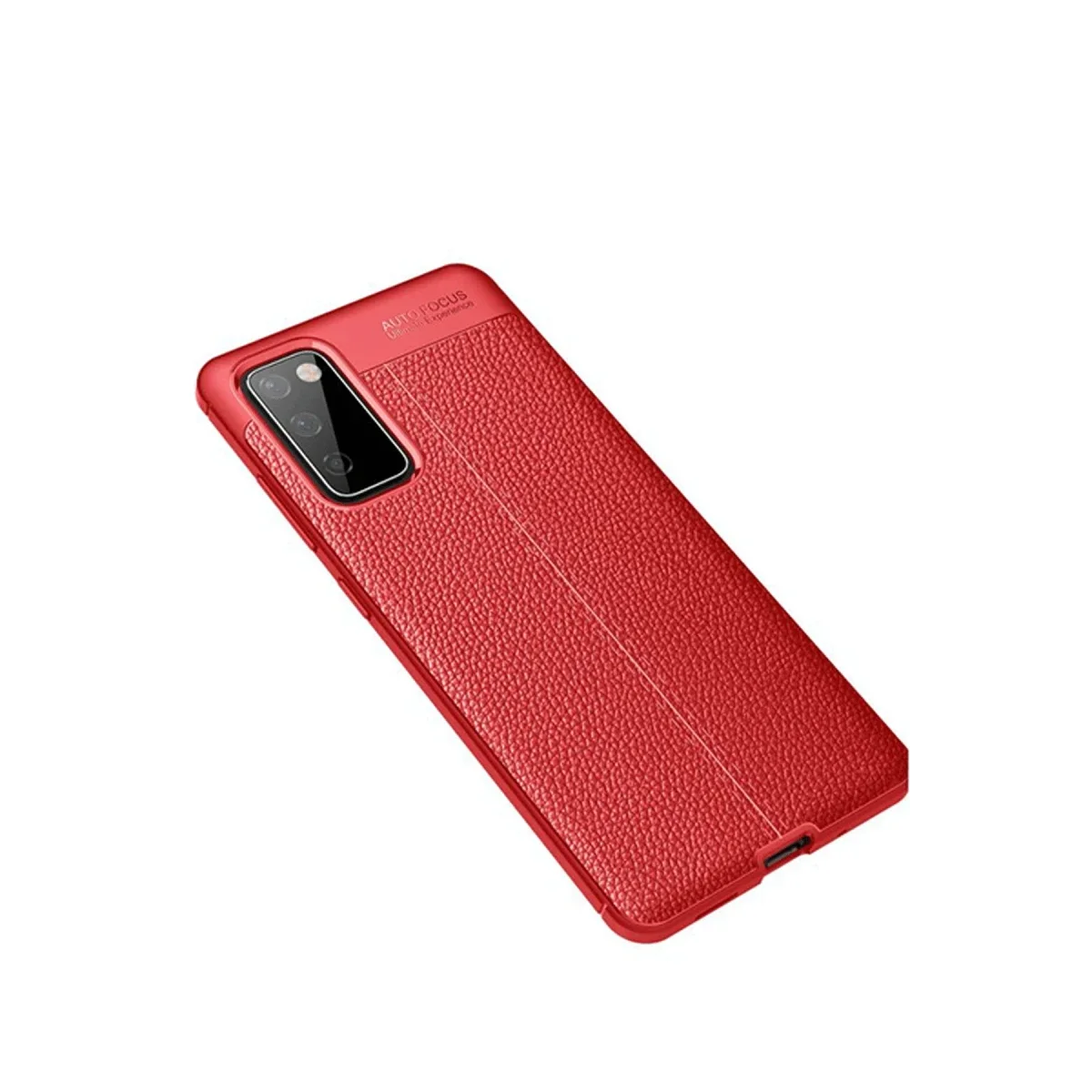 Samsung Galaxy S20 FE Kılıf Auto Focus Kapak - Kırmızı görsel 2