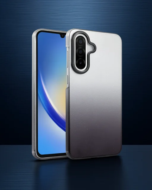 Samsung Galaxy A26 Glossy Kapak - Siyah