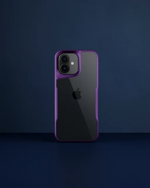 Apple İphone 16 Kılıf Boyi Silikon Kapak - Derin Mor