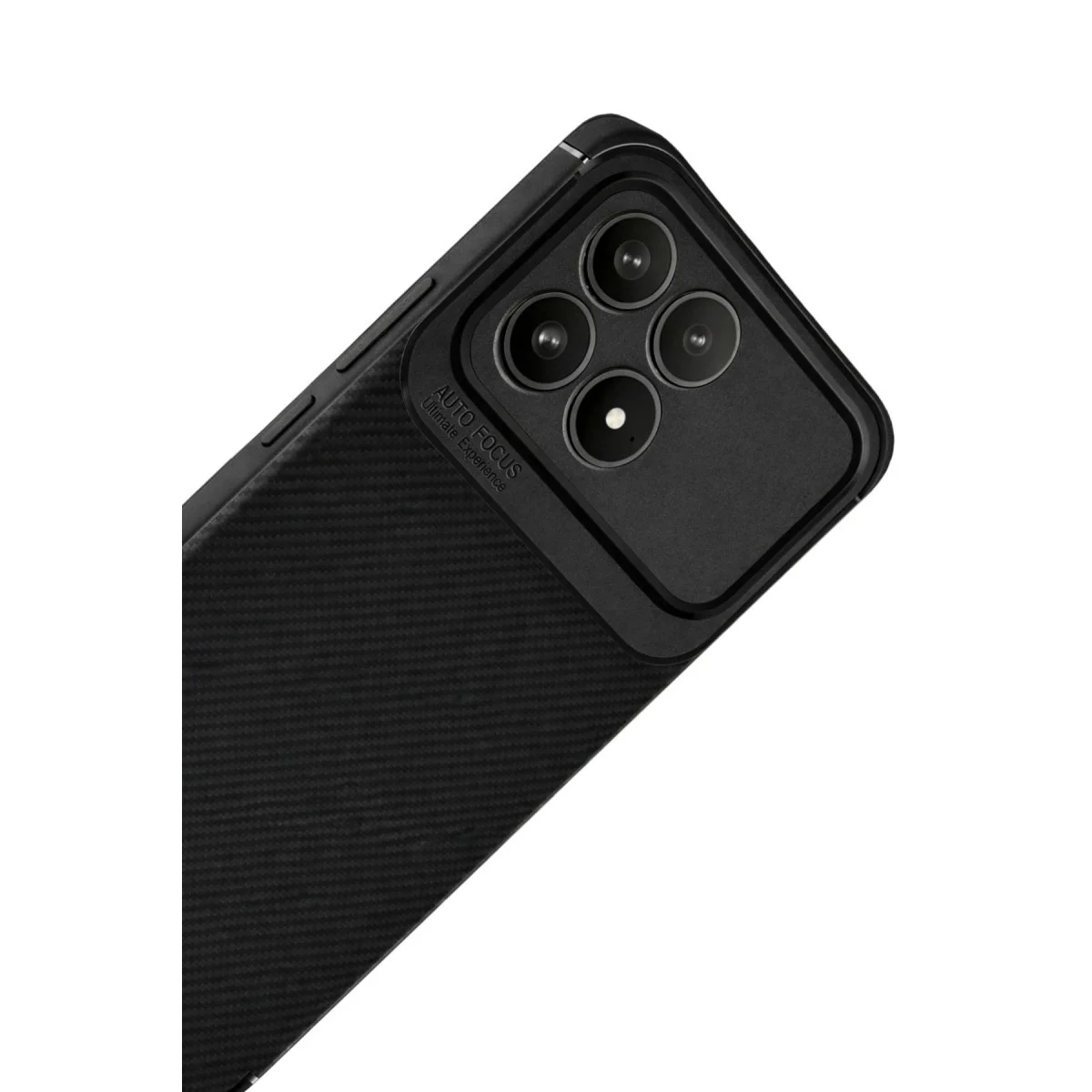 Xiao Poco F8 Pro Auto Focus Karbon Kapak - Siyah görsel 2