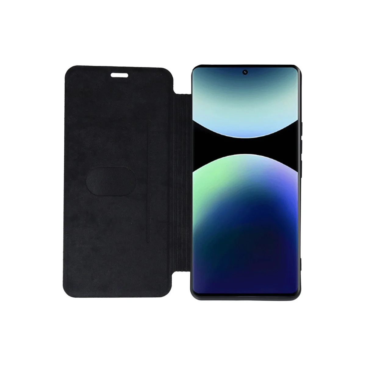Xiaomi Redmi Note 14 Pro 4g Kılıf Flip Cover - Kırmızı görsel 5