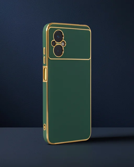Xiaomi Poco M5 Kılıf Volet Silikon - Açık Yeşil
