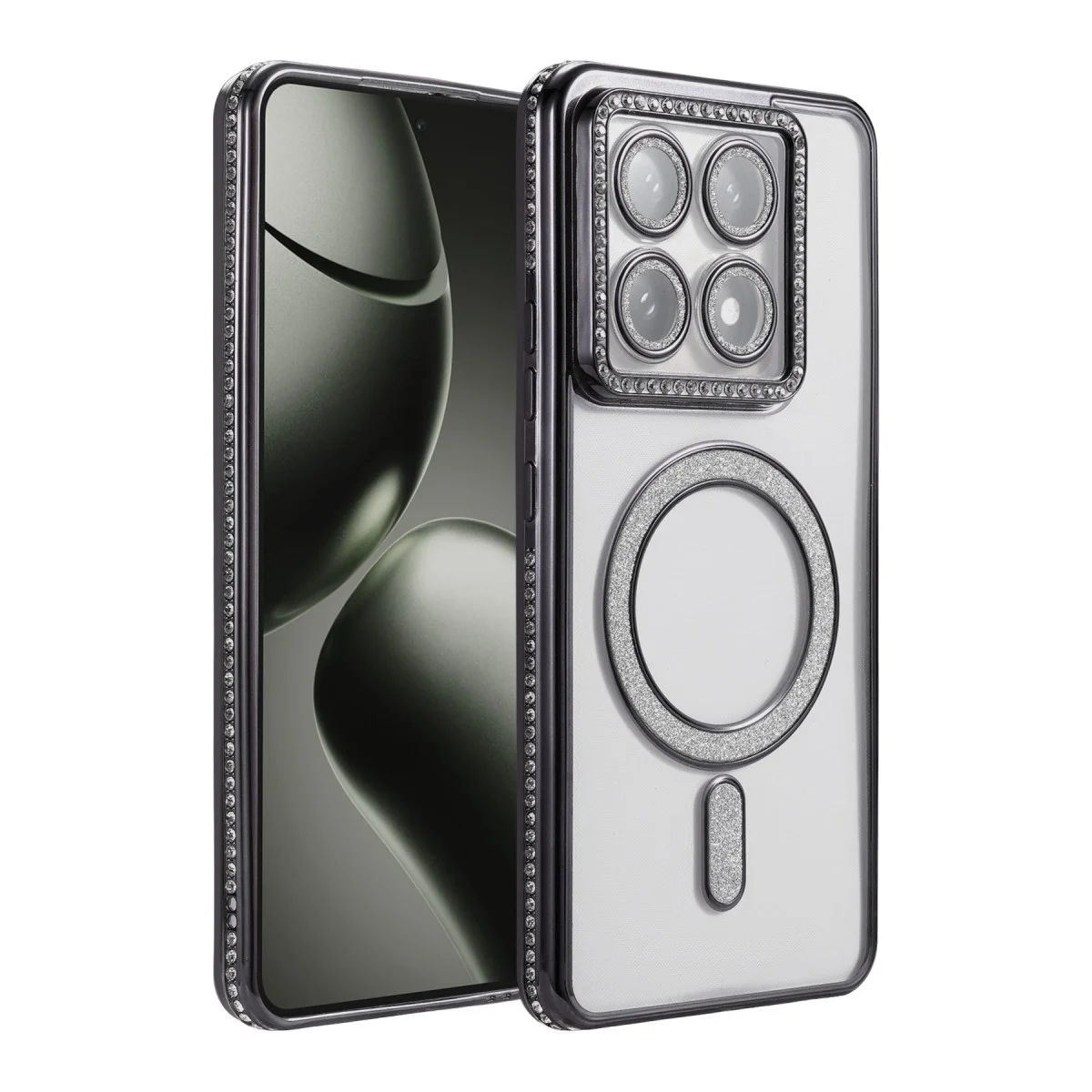 Xiao 14t Pro Joke Simli Magneticsafe Kılıf - Siyah