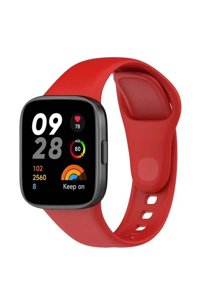 Xiao Red Watch 3 Klasik Kordon - Kırmızı
