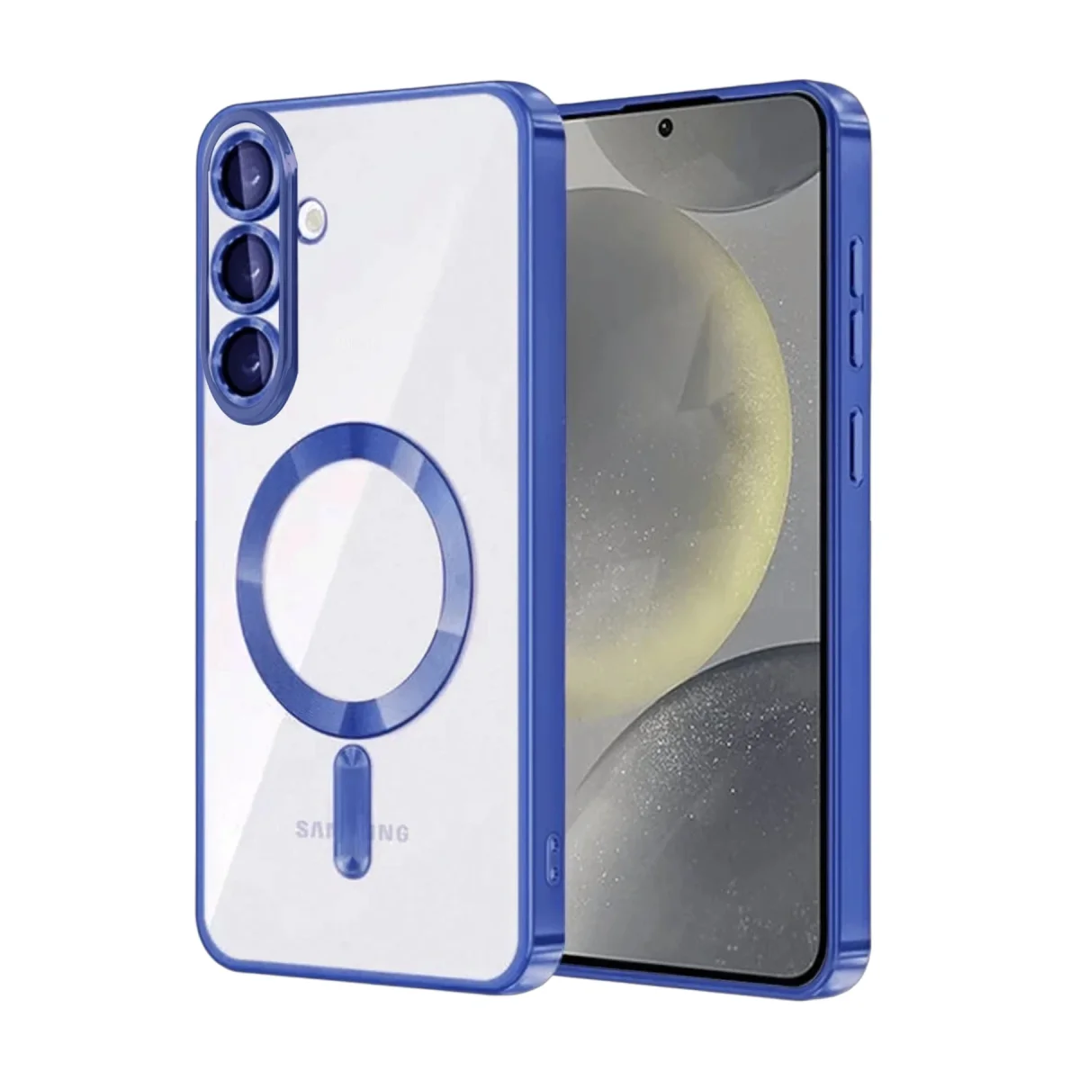 Samsung Galaxy A27 5G Kross Magneticsafe Kapak - Lacivert