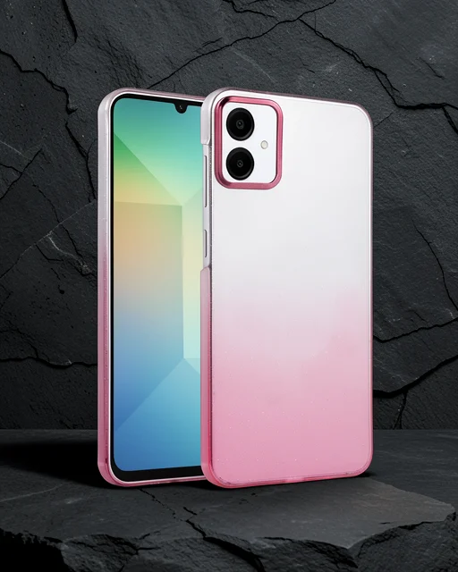 Samsung Galaxy A06 Glossy Kapak - Pembe
