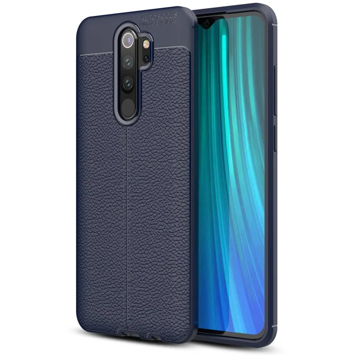 Xiaomi Redmi Note 8 Pro Kılıf Auto Focus Kapak - Lacivert