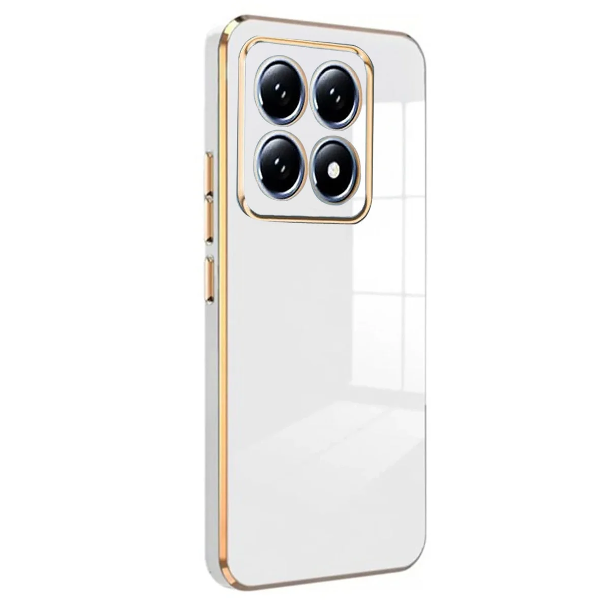 Xiaomi Mi 14t Pro Volet Silikon - Beyaz