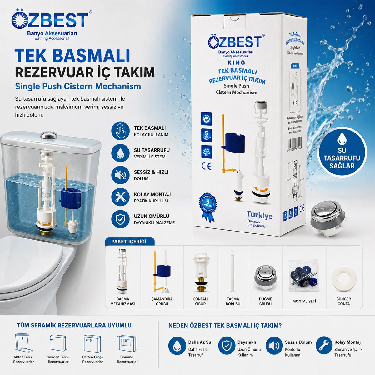 Basmalı Rezervuar İç Takım görsel 2
