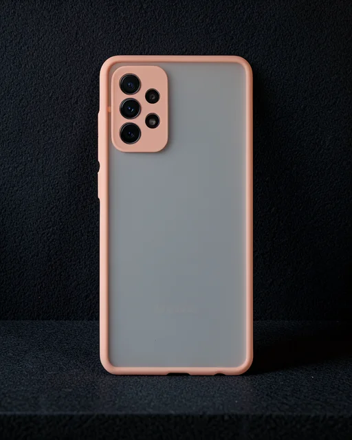 Samsung Galaxy A72 Kılıf Montreal Silikon Kapak - Pembe