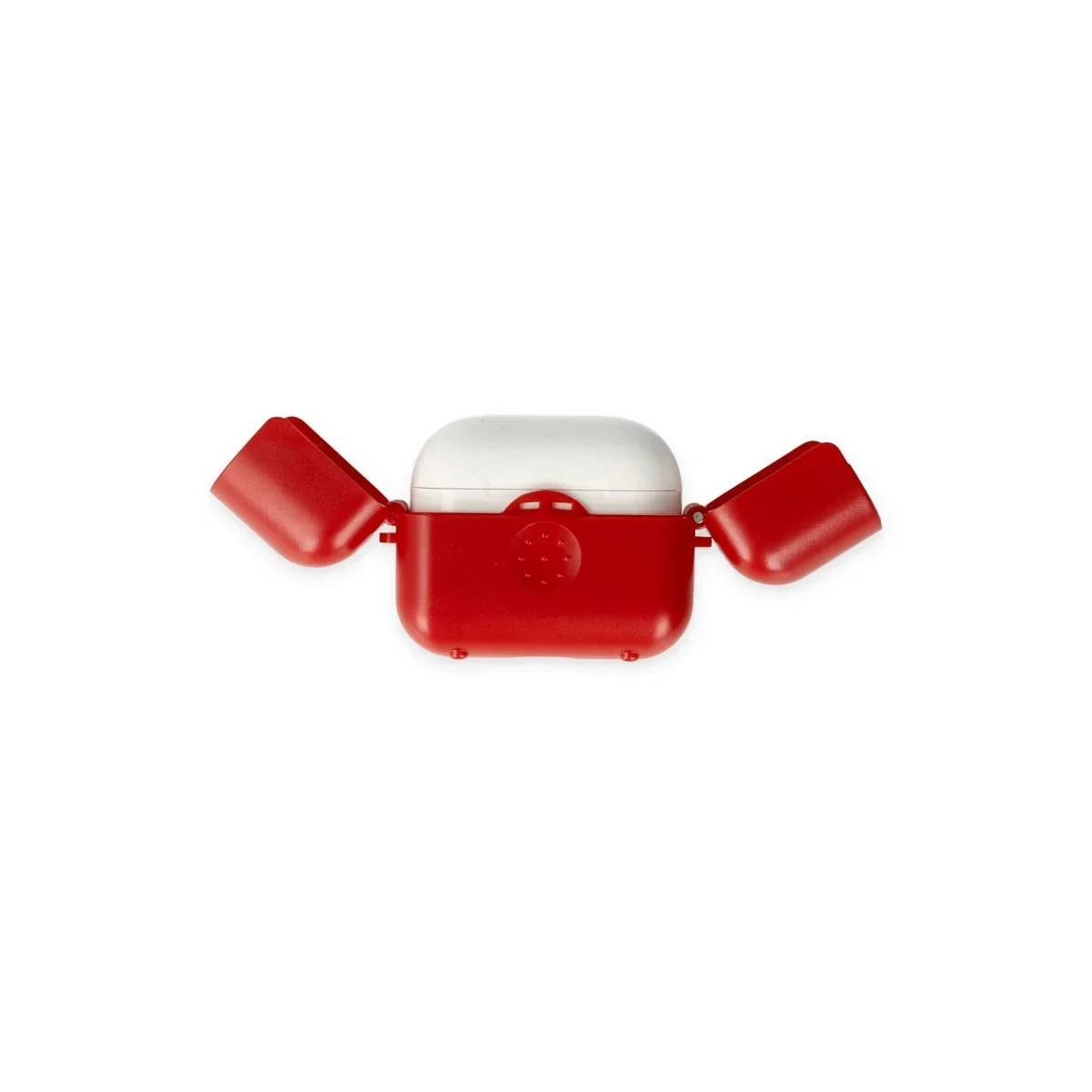 Apple Airpods 3 (3.nesil) Basmalı Kılıf - Kırmızı görsel 2