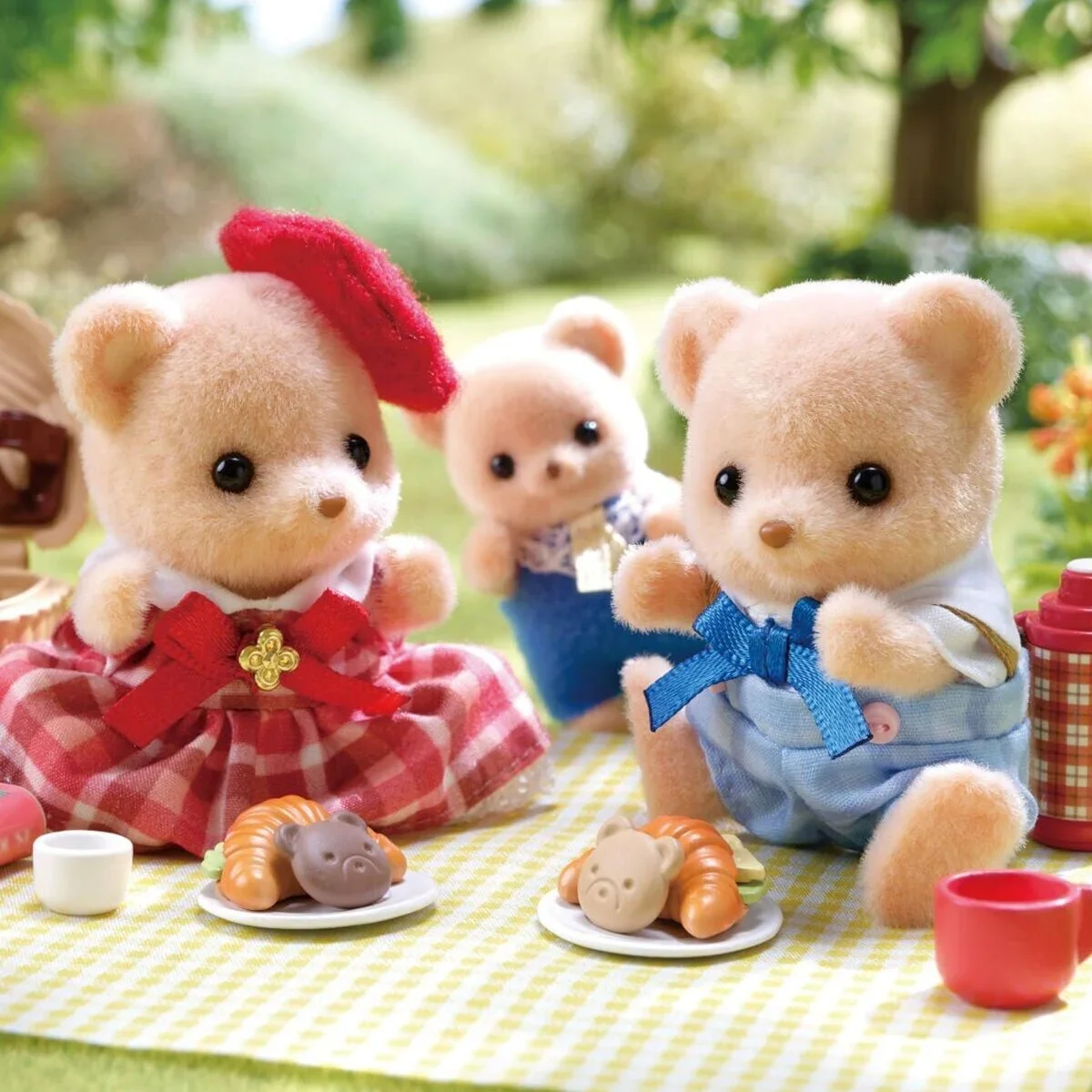 5852 Sylvanian Families Biscuit Kardeşler Leziz Piknik Seti +3 yaş görsel 4