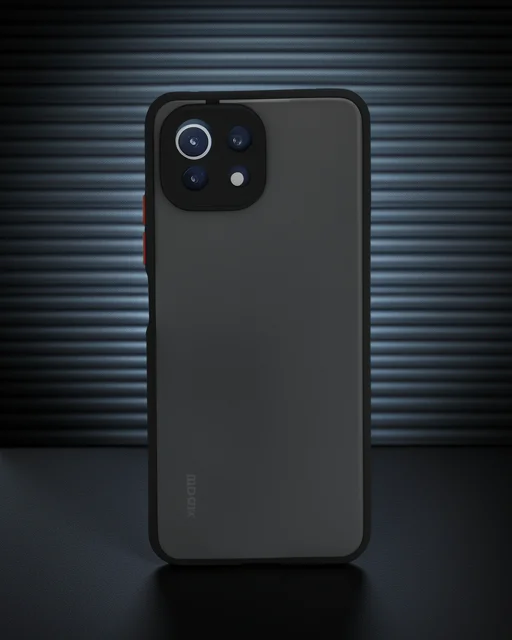Xiaomi Mi 11 Lite Kılıf Montreal Silikon Kapak - Siyah