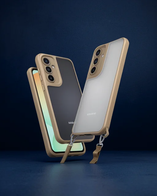 Samsung Galaxy A36 Kılıf Penta Silikon Kılıf - Çöl Titanyum
