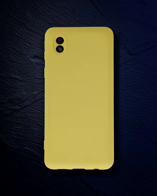 Samsung Galaxy A01 Core Kılıf Nano İçi Kadife Silikon - Sarı