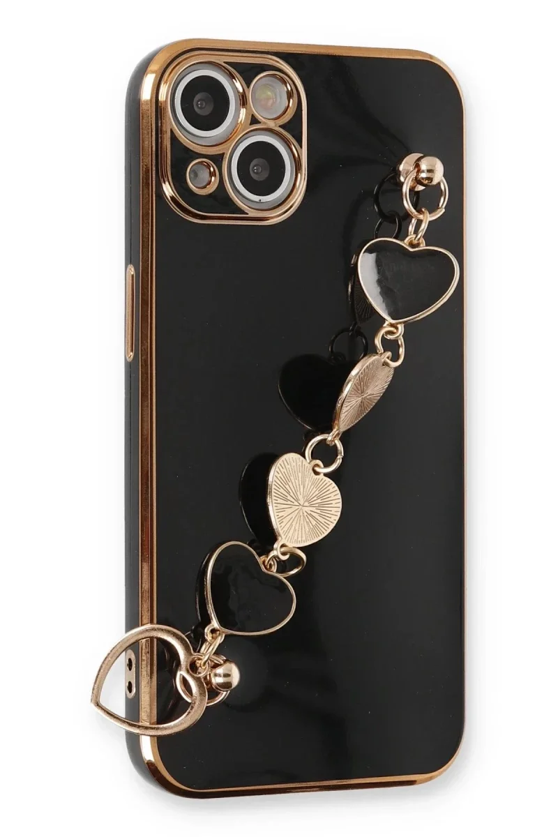 Apple iPhone 14 Plus Kılıf Esila Silikon - Siyah
