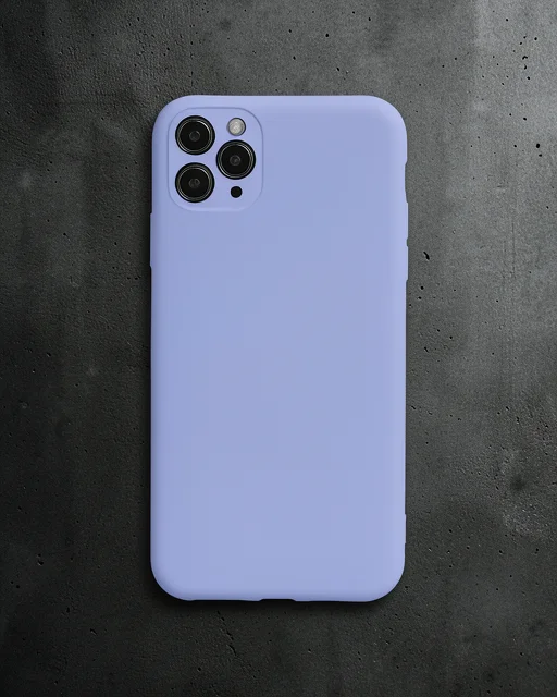 Apple İphone 11 Pro Max Kılıf Nano İçi Kadife Silikon - Lila