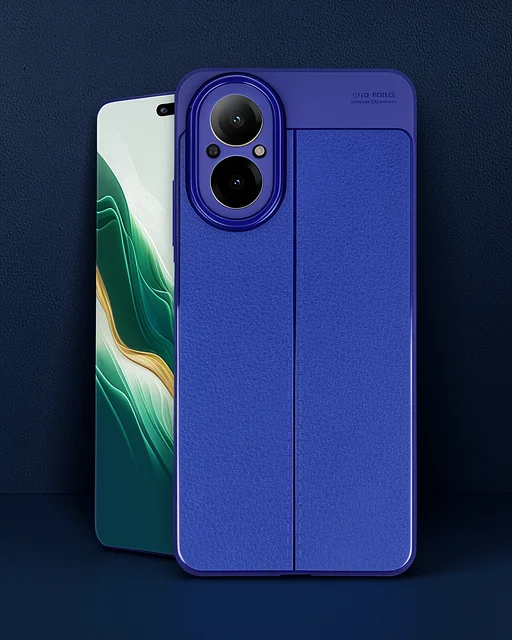 Realme 12 Lite Kılıf Auto Focus Kapak - Lacivert