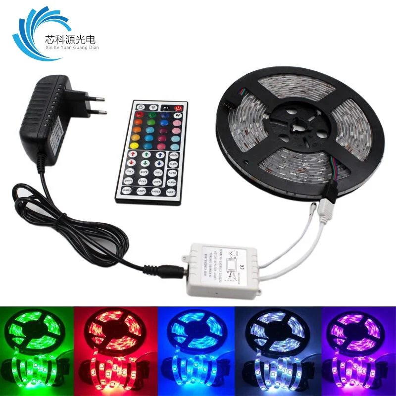 Şerit Led 5 Metre Kumandalı Animasyonlu RGB görsel 2