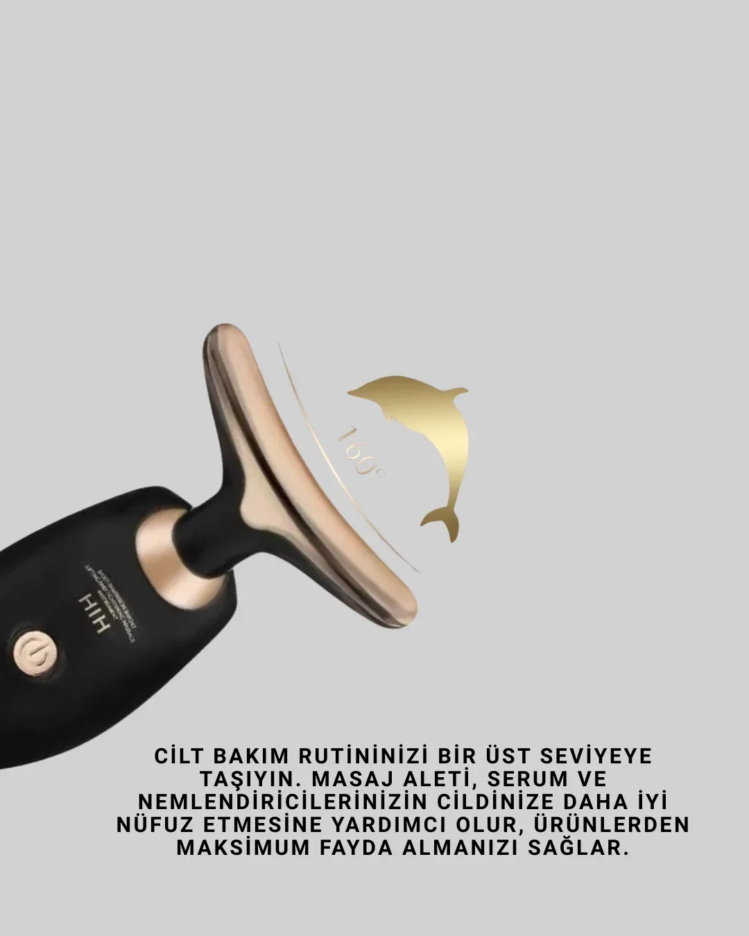 Yüz Masaj Aleti – Gözenek Sıkılaştırıcı & Cilt Yenileyici Etki görsel 4