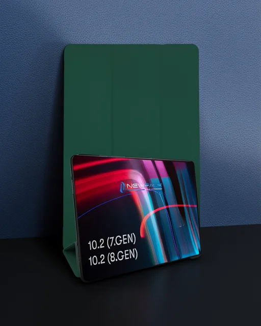 Apple İpad 10.2 (7.nesil) Kılıf Tablet Smart Kılıf - Koyu Yeşil
