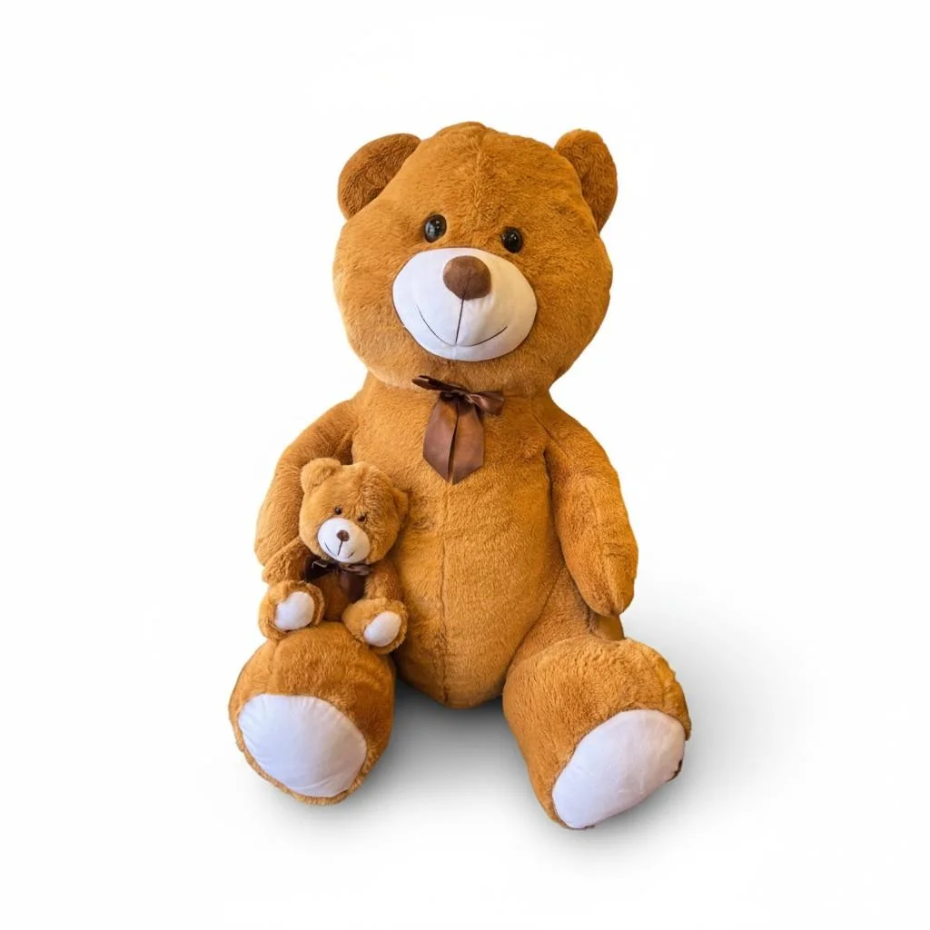 62518 100 Cm Yavrulu Ayı Peluş